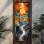 Wallity Pintura Decorativa LONG023-S/120-40 Multicolor de 40 x 120 cm